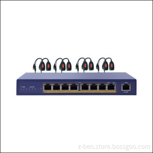 Power Video Balun with 8CH Power Video